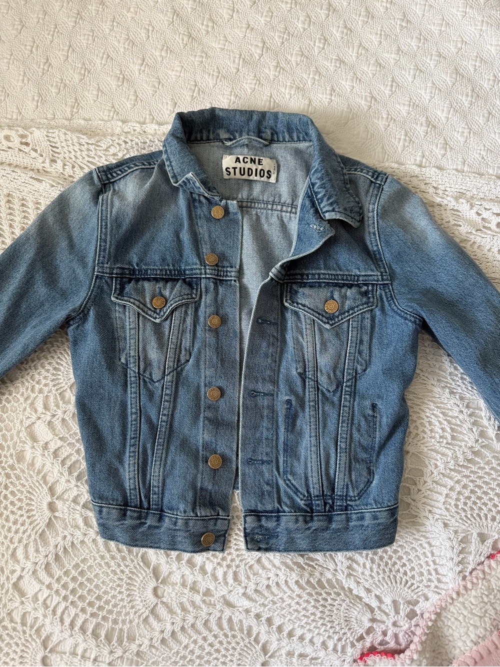 Acne Studios Light Blue Denim Jacket